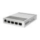 Mikrotik CRS305-1G-4S+IN commutateur réseau Géré Gigabit Ethernet (10/100/1000) Connexion Ethernet POE Blanc