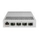 Mikrotik CRS305-1G-4S+IN commutateur réseau Géré Gigabit Ethernet (10/100/1000) Connexion Ethernet POE Blanc