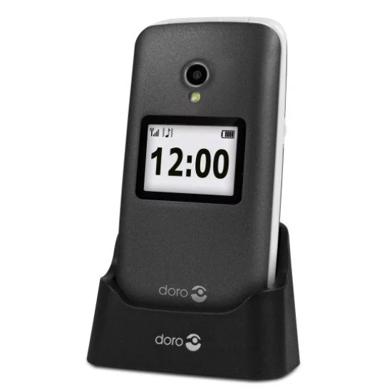 Doro 5860 6,1 cm (2.4) 112 g Gris Téléphone numérique