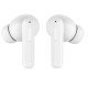 Boompods bassline HUSH ANC Casque True Wireless Stereo (TWS) Ecouteurs Appels/Musique Bluetooth Blanc