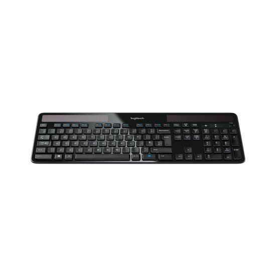 Logitech K750 clavier sans fil QWERTZ DE Noir