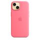 Apple Coque en silicone avec MagSafe pour iPhone 15 - Rose