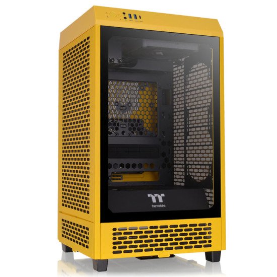 Thermaltake CA-1X9-00S4WN-00 unité centrale Mini Tower Jaune