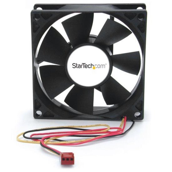 StarTech.com Ventilateur PC à Double Roulement à Billes - Alimentation TX3 - 80 mm