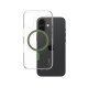 PanzerGlass CARE by PG Green MagSafe iPhone16 6.1 coque de protection pour téléphones portables Housse Transparent