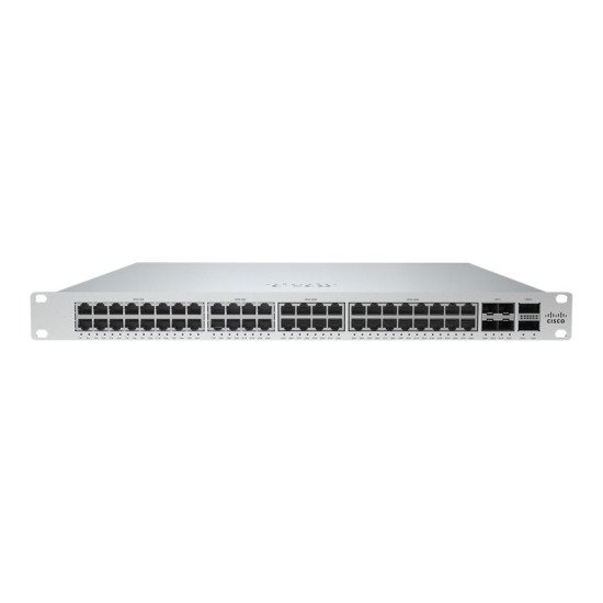 Cisco Meraki MS355-48X-HW commutateur réseau Géré L3 10G Ethernet (100/1000/10000) Argent 1U Connexion Ethernet, supportant l'alimentation via ce port (PoE)