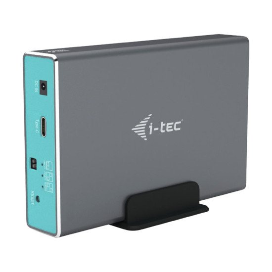 i-tec MySafe USB-C 3.1 Gen. 2 / USB 3.0, External case for 2x 2,5 SATA HDD/SSD, RAID 0/1/JBOD Support