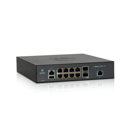 Cambium Networks cnMatrix EX2010 Géré L2/L3 Gigabit Ethernet (10/100/1000) 1U Noir