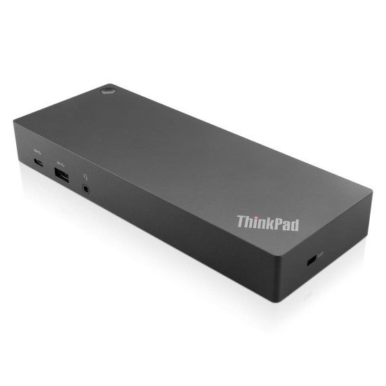 Lenovo ThinkPad Hybrid USB-C with USB-A Dock Avec fil USB 3.2 Gen 2 (3.1 Gen 2) Type-C Noir