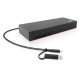 Lenovo ThinkPad Hybrid USB-C with USB-A Dock Avec fil USB 3.2 Gen 2 (3.1 Gen 2) Type-C Noir