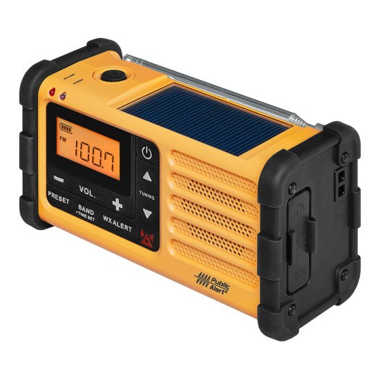 Sangean MMR-88 DAB Radio portable Numérique Noir, Jaune