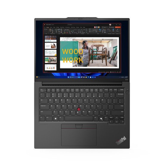 Lenovo ThinkPad E14 Gen 6 (Intel) Intel Core Ultra 7 155H Ordinateur portable 35,6 cm (14") WUXGA 16 Go DDR5-SDRAM 512 Go SSD Wi-Fi 6E (802.11ax) Windows 11 Pro Noir