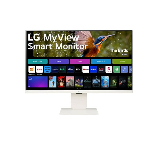 LG 32SR83U-W écran PC 80 cm (31.5") 3840 x 2160 pixels 4K Ultra HD LED Blanc