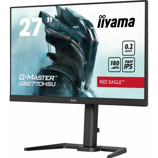 iiyama G-MASTER GB2770HSU-B6 écran PC 68,6 cm (27") 1920 x 1080 pixels Full HD Noir