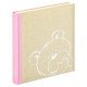 Walther Design Baby Dreamtime album photo et protège-page Marron, Rose 50 feuilles