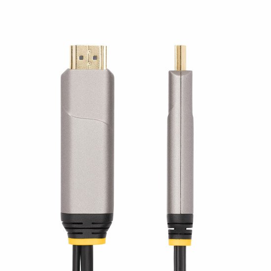 StarTech.com Câble USB-C vers HDMI 2.0 Optique Actif (AOC) de 15,2m, 4K 60Hz, Classé CL3, Câble Optique Actif, Câble Adaptateur USB Type-C vers HDMI Unidirectionnel