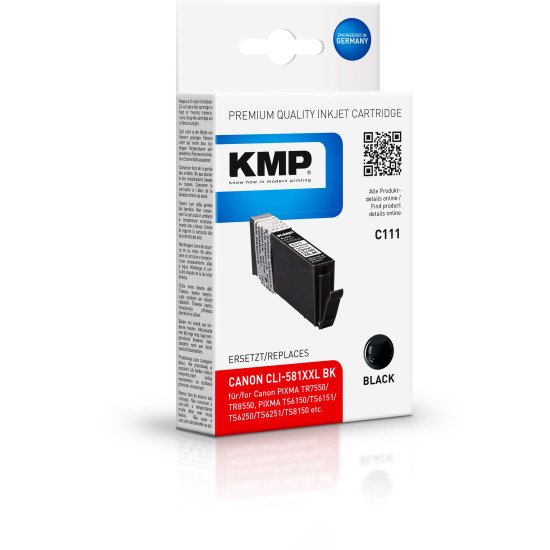 KMP 1577,0201 cartouche d'encre Compatible Rendement extra (super) élevé Noir