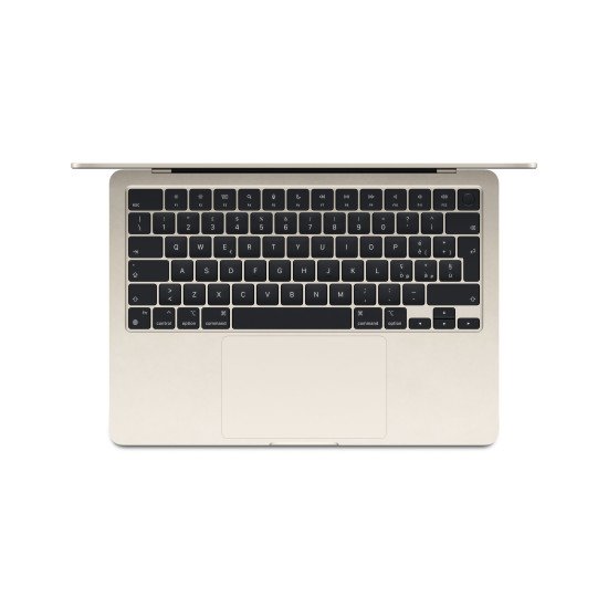 Apple MacBook Air Apple M M3 Ordinateur portable 34,5 cm (13.6") 16 Go 512 Go SSD Wi-Fi 6E (802.11ax) macOS Sonoma Beige