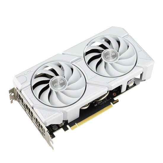 ASUS Dual -RTX4070S-O12G-EVO-WHITE NVIDIA GeForce RTX 4070 SUPER 12 Go GDDR6X