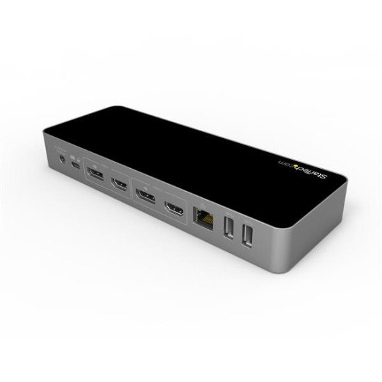 StarTech.com Station d'accueil USB Type-C/A à double affichage avec Power Delivery 100 W