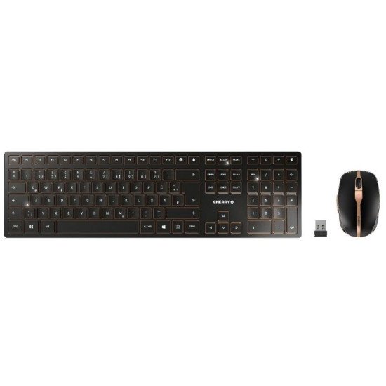 CHERRY DW 9000 SLIM clavier sans fil + Bluetooth QWERTY US