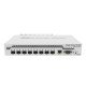 Mikrotik CRS309-1G-8S+ Géré Gigabit Ethernet (10/100/1000) Connexion Ethernet POE Blanc