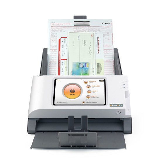 Plustek eScan A350 Essential Scanner ADF 600 x 600 DPI A4 Noir, Blanc