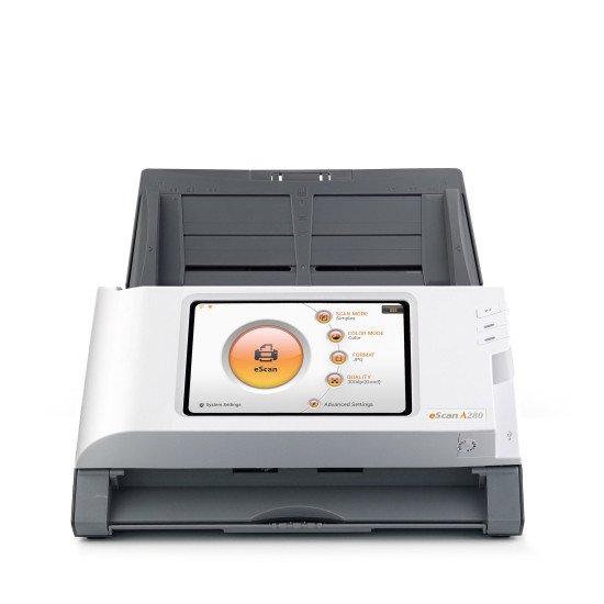 Plustek eScan A280 Essential Scanner ADF 600 x 600 DPI A4 Noir, Blanc