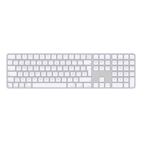 Apple Magic clavier Universel USB + Bluetooth QWERTY Espagnole Blanc