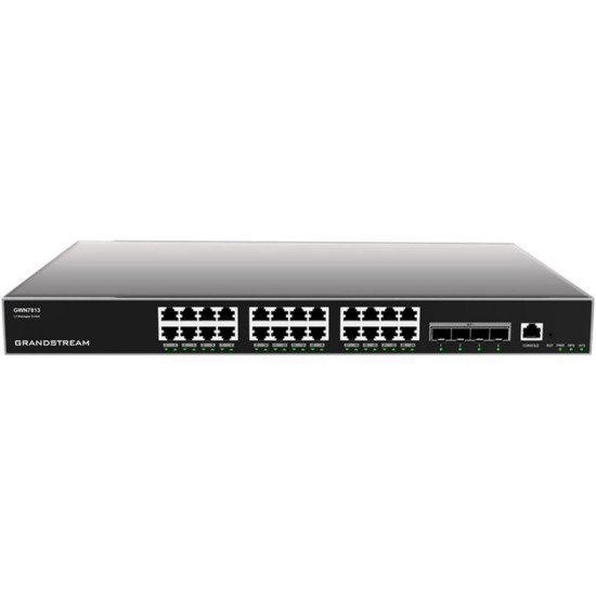 Grandstream Networks GWN7813 commutateur réseau Géré L3 Gigabit Ethernet (10/100/1000) Gris