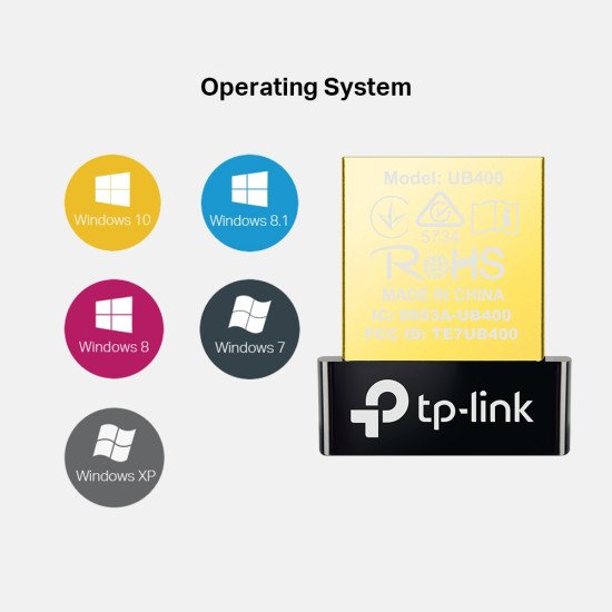 TP-LINK UB400 carte et adaptateur d'interfaces Bluetooth