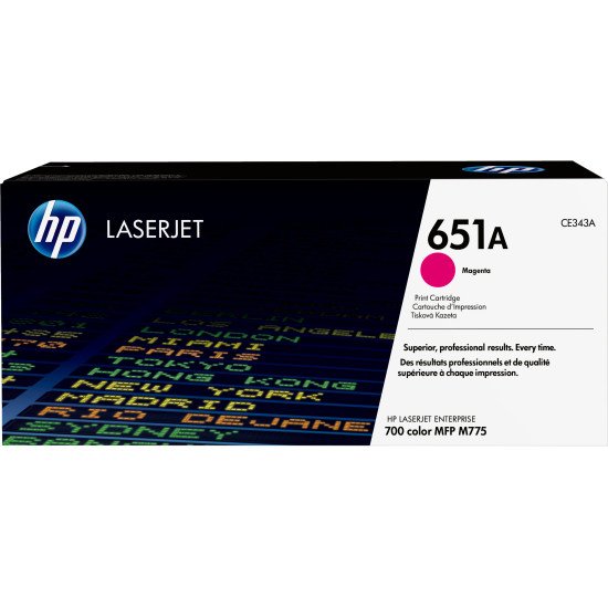 HP 651A toner LaserJet magenta authentique