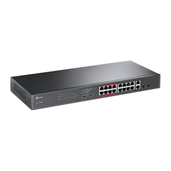 TP-LINK TL-SL1218MP Non-géré Switch Gigabit Ethernet