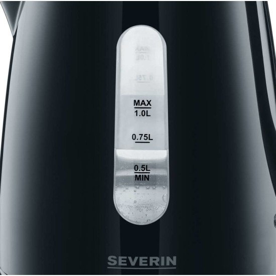 Severin WK 3410 bouilloire 1 L 2200 W Noir