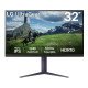 LG 32GS85QX-B écran PC 81,3 cm (32") 2560 x 1440 pixels Noir