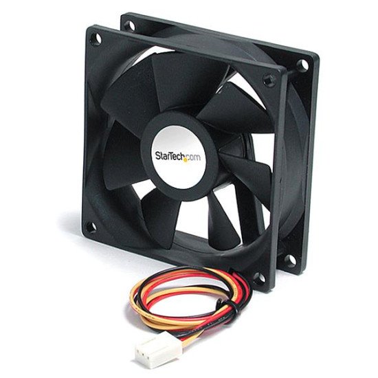 StarTech.com Ventilateur PC Silencieux à Double Roulement à Billes - Alimentation TX3 - 92 mm