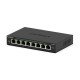 NETGEAR GS308E Géré L2/L3 Gigabit Ethernet (10/100/1000) Connexion Ethernet POE Noir