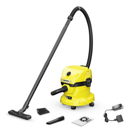 Kärcher WD 2-18 12 L Aspirateur sans sac Sec&humide 245 W Sac à poussière