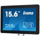 iiyama OTF1616MC-B1 affichage de messages Écran plat de signalisation numérique 39,6 cm (15.6") LCD 1100 cd/m² Full HD Noir Écran tactile