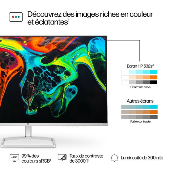 HP Series 5 Écran Full HD 31,5 pouces Série 5 - 532sf