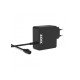 Port Designs 900090B-EU chargeur d'appareils mobiles Netbook, Ordinateur portable, Universel Noir Secteur Intérieure