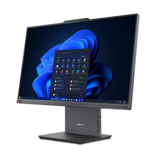 Lenovo ThinkCentre neo 50a Intel® Core™ i5 i5-13420H 60,5 cm (23.8") 1920 x 1080 pixels Écran tactile PC All-in-One 8 Go DDR5-SDRAM 256 Go SSD Windows 11 Pro Wi-Fi 6 (802.11ax) Gris