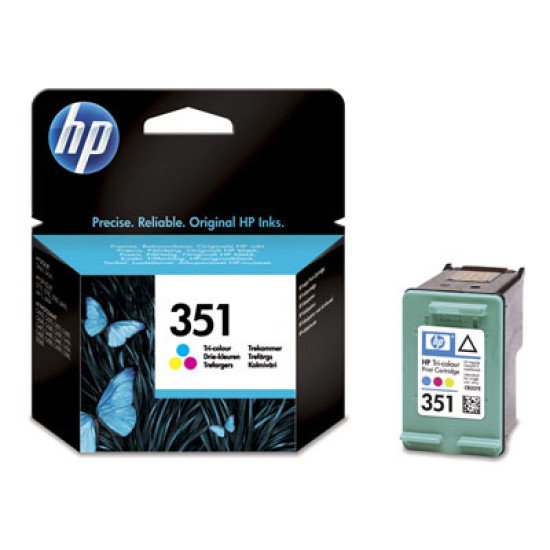 HP 351 / CB337EE Cartouche encre / Cyan, Magenta, Jaune