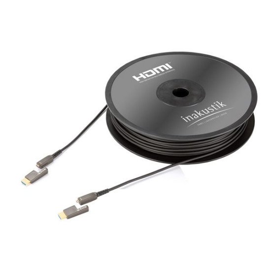 Inakustik 0092431015 câble HDMI 15 m HDMI Type D (Micro) Anthracite