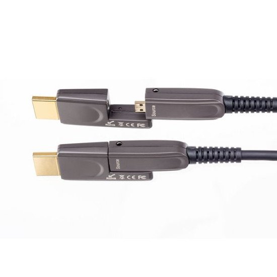 Inakustik 0092431015 câble HDMI 15 m HDMI Type D (Micro) Anthracite