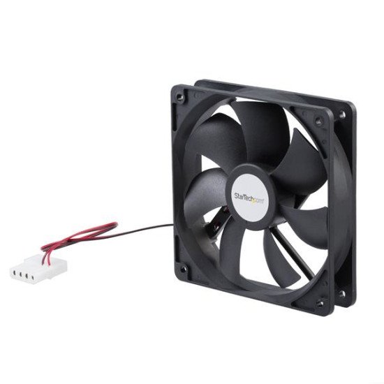 StarTech.com Ventilateur PC à Double Roulement à Billes - Alimentation LP4 - 120 mm