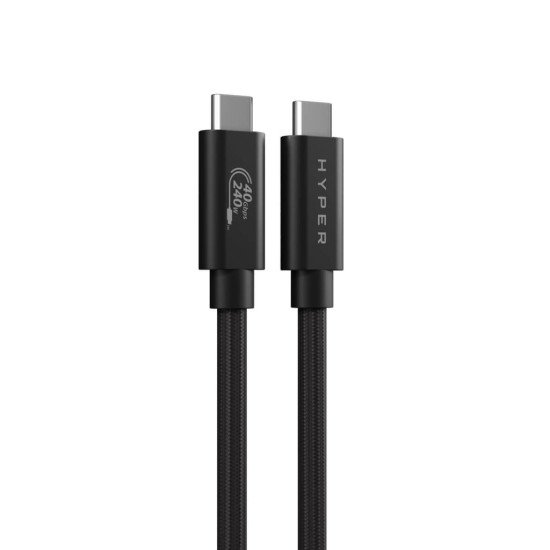 HYPER HyperDrive Next câble USB USB4 Gen 3x2 1,2 m USB C Noir