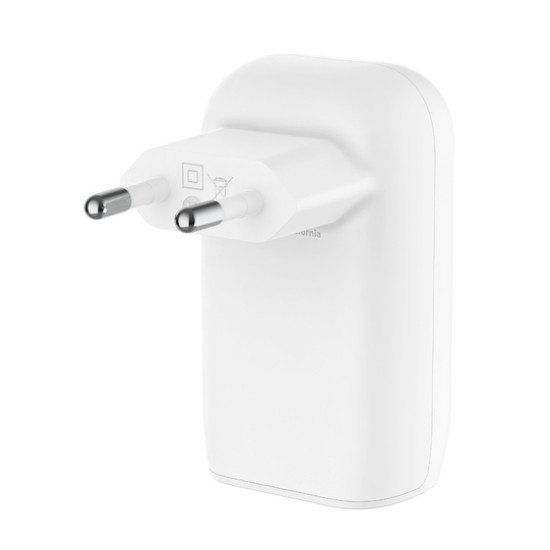 Belkin WCC002VFWH chargeur d'appareils mobiles Ordinateur portable, Smartphone, Tablette Blanc Secteur Charge rapide Intérieure