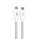 HYPER HyperDrive Next câble USB USB4 Gen 3x2 1,2 m USB C Blanc