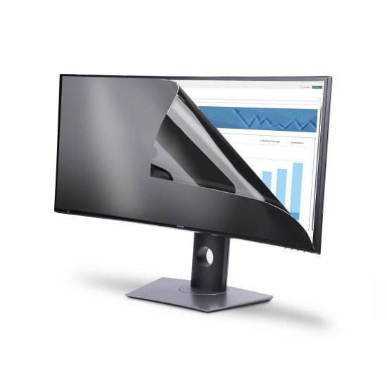 StarTech.com Filtre de Confidentialité pour Écran Dell P3424WE Incurvé Ultra-Large 21:9, Filtre Réversible Mat/Brillant, Protecteur d'Écran pour Moniteur d'Ordinateur, Conforme à la Norme TAA